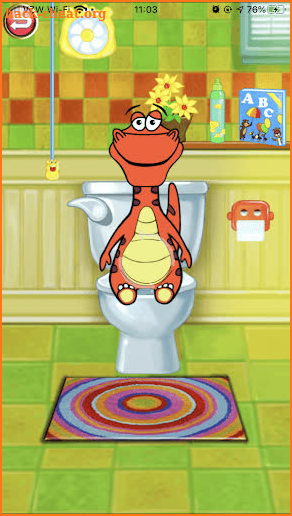 Dr. Dino -Bath, dress & potty training screenshot