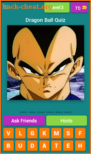 Dragon Ball Quiz 2018 screenshot