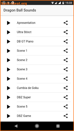 Dragon Ball Sons e Ringtones screenshot