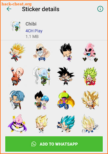 Dragon Ball Stickers (2019) - WAStickerApps screenshot