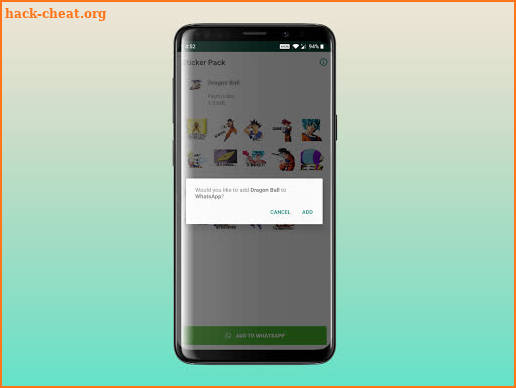 Dragon Ball Stickers for WhatsApp (2019) screenshot