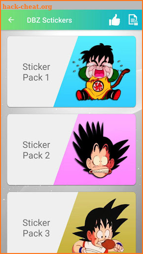 Dragon Ball Stickers WAstickerApps screenshot