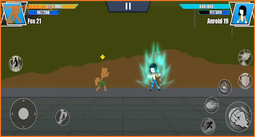 Dragon Fight Heroes Stickman Warrior screenshot