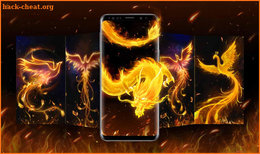 Dragon Phoenix Live Wallpaper screenshot