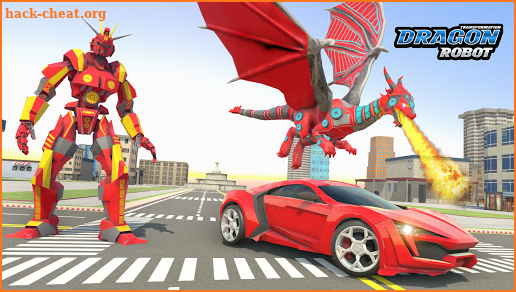 Dragon Robot Transforming Games: Car Robot Games screenshot