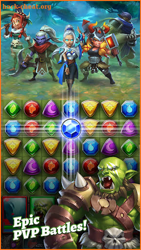 Dragon Strike: Puzzle RPG screenshot