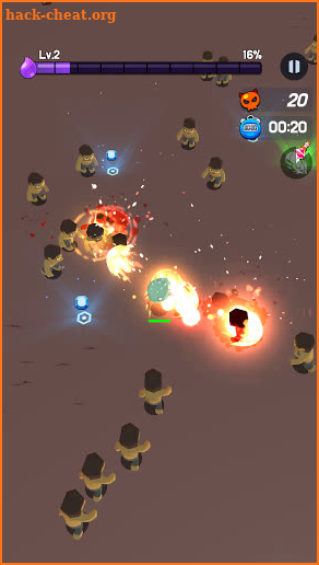 Dragon vs Zombie : Endless io RPG screenshot