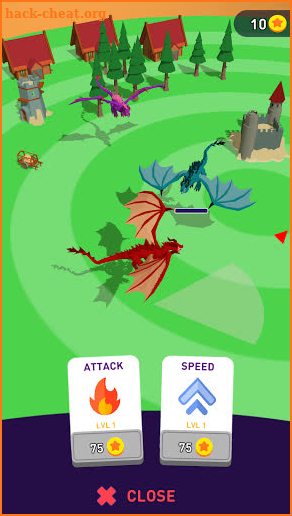 Dragons Fight.io screenshot