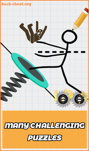 draw 2 save - stickman puzzle screenshot