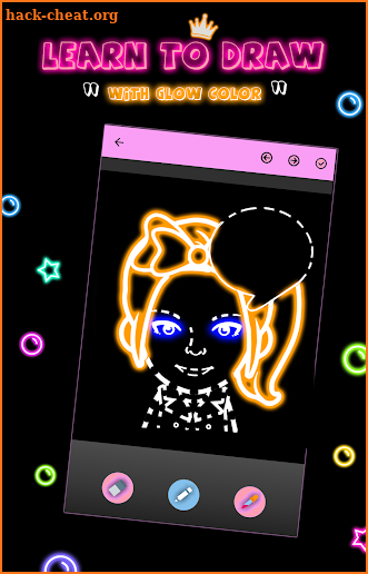 Draw and Color Jojo Siwa screenshot