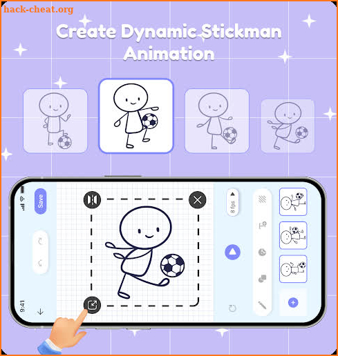 Draw Animation Maker: Stickman screenshot