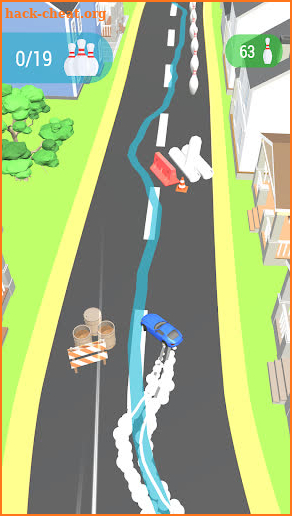 Draw Car Bowling screenshot