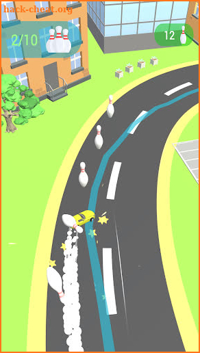 Draw Car Bowling screenshot