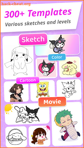 Draw Cartoon - AR Drawing App screenshot