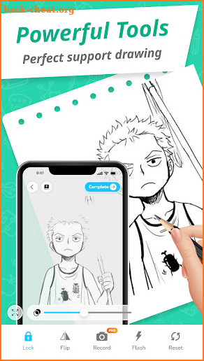 Draw Cartoon - AR Drawing App screenshot