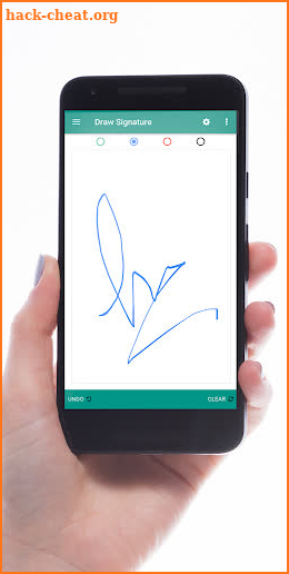 Draw Signature Pro (No Ads) screenshot