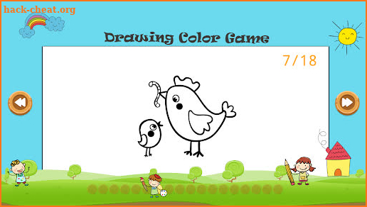 Drawing Color Game screenshot