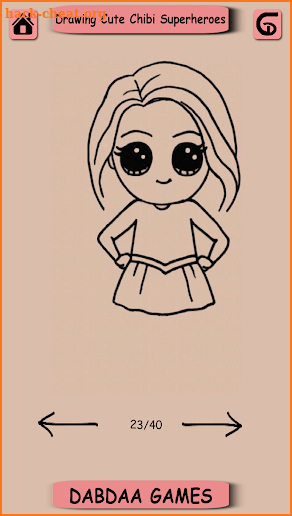 Drawing Cute Chibi Super Heroes screenshot