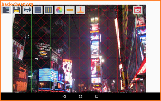 Drawing Grid Maker screenshot