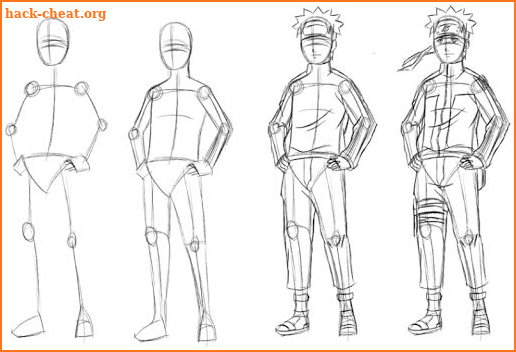 Drawing Tutorial Naruto (Step by Step) screenshot