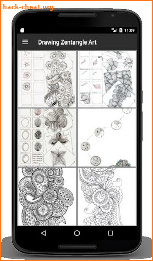 Drawing Zentangle Art screenshot