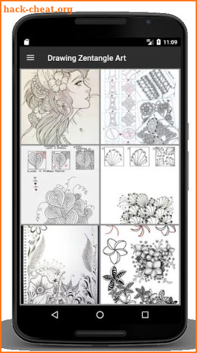 Drawing Zentangle Art screenshot