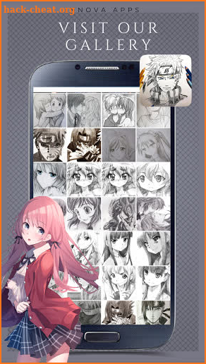 DRAW/MANGA - Learn to draw anime and manga screenshot