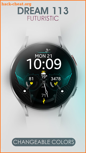 Dream 113 Digital Watch Face screenshot