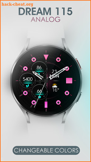 Dream 115 - Analog watch face screenshot