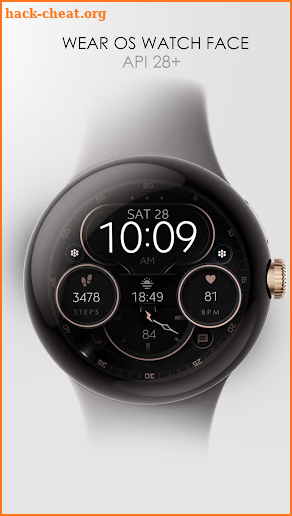 Dream 123 digital watch face screenshot