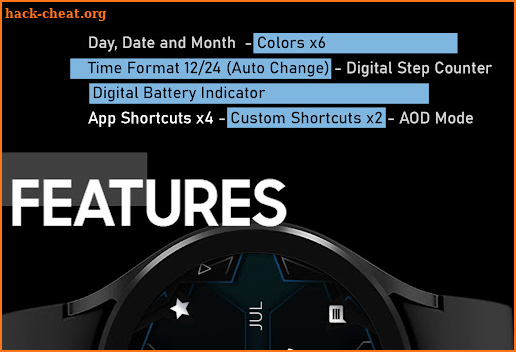 Dream 57 Futuristic Watch Face screenshot