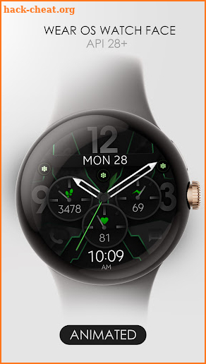 Dream 59 analog watch face screenshot