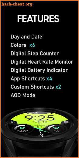 Dream 98 - Sport Watch Face screenshot