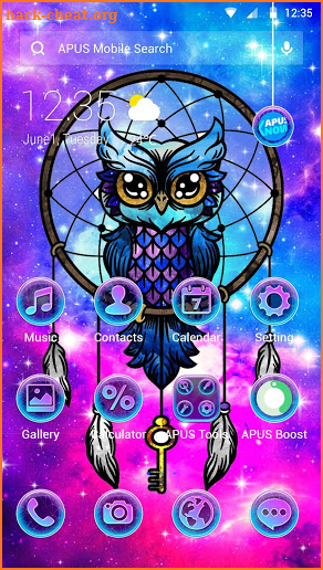 Dream Catcher APUS Launcher theme screenshot