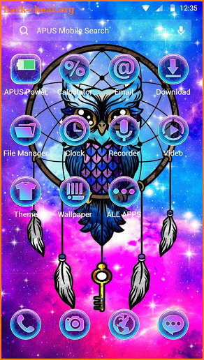 Dream Catcher APUS Launcher theme screenshot