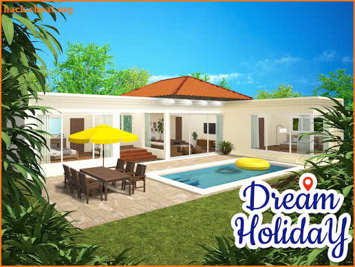 Dream Holiday - Travel home design game screenshot