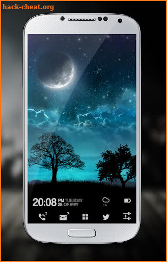 Dream Night Pro Live Wallpaper screenshot