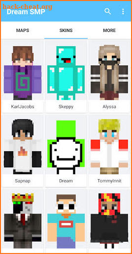 Dream SMP Skins and Maps screenshot