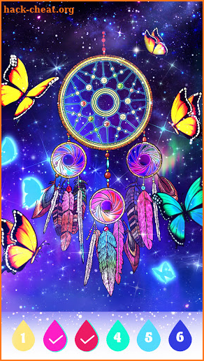 Dreamcatcher Coloring Games Offline screenshot