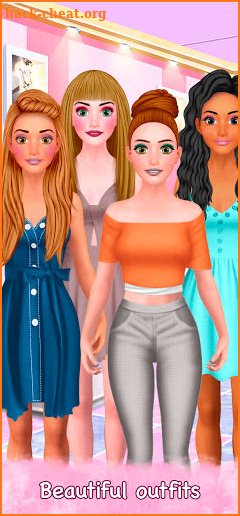 Dress up Dolls & Hair Salon - Fashion Makeover screenshot