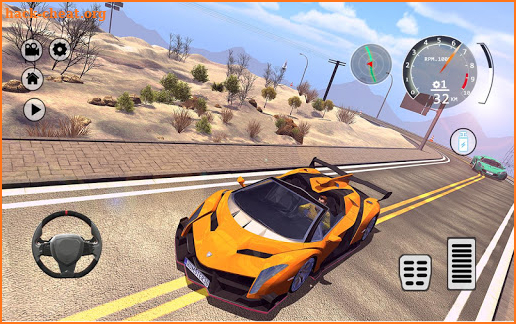 Drift Simulator: Veneno Roadster screenshot