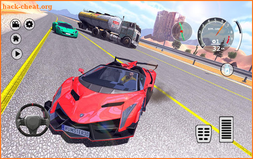 Drift Simulator: Veneno Roadster screenshot