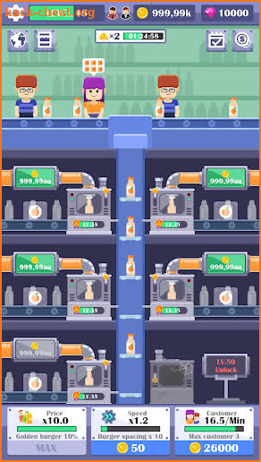 Drink Factory Idle Game screenshot