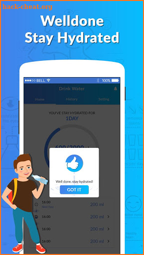 Drink Water Reminder – Water Tracker screenshot