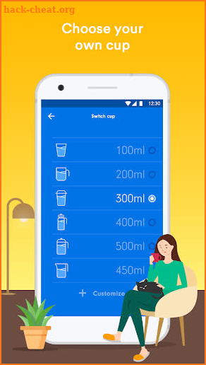 Drink Water Reminder - Water Tracker & Alarm screenshot