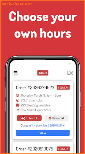 Drinkerrs - Delivery Driver screenshot