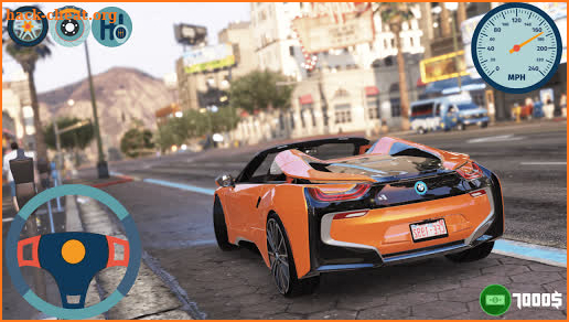 Drive BMW i8 Roadster - City Drift & Drag screenshot