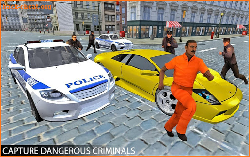 Drive Police Car Gangsters Chase Crime screenshot