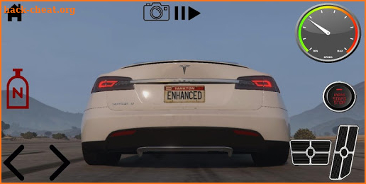 Drive Tesla S Drift Simulator screenshot