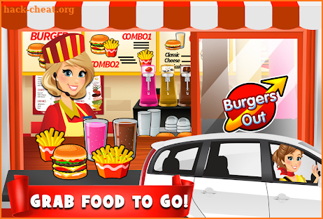 Drive Thru Simulator - Kids Mega City Food FREE screenshot